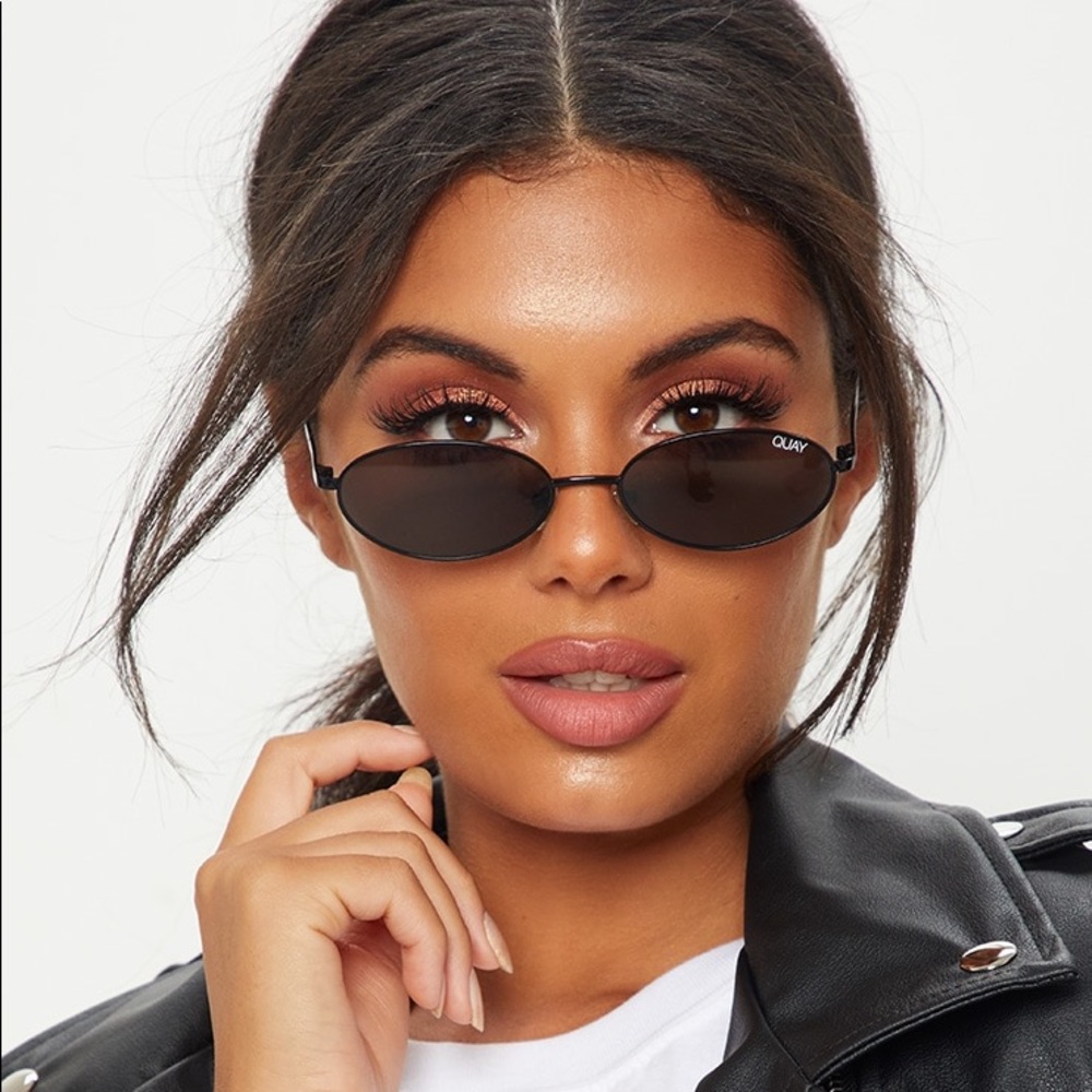 Quay Australia showdown oval sunglasses